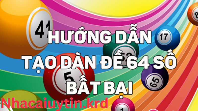 Hướng dẫn cách chơi dàn đề 64 số hiệu quả