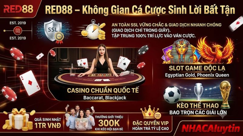 RED88 – Không Gian Cá Cược Sinh Lời Bất Tận RED88 – Không Gian Cá Cược Sinh Lời Bất Tận